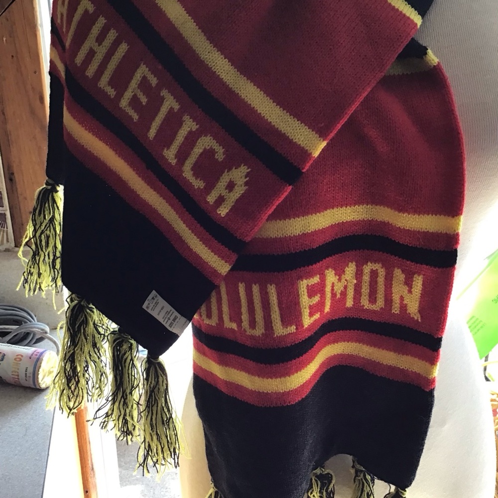 Lululemon Athletica acrylic scarf, wrap, 52 inches long, new, fall winter.